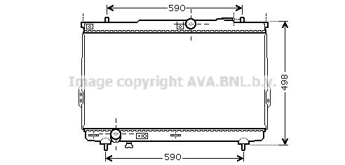 AVA QUALITY COOLING Radiaator,mootorijahutus HY2111